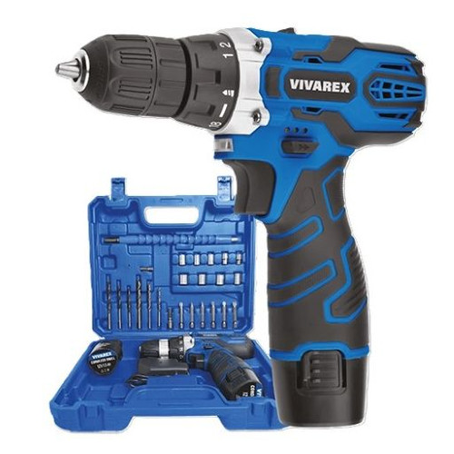 دریل شارژی دو باتری ویوارکس مدل VR12V-2A
