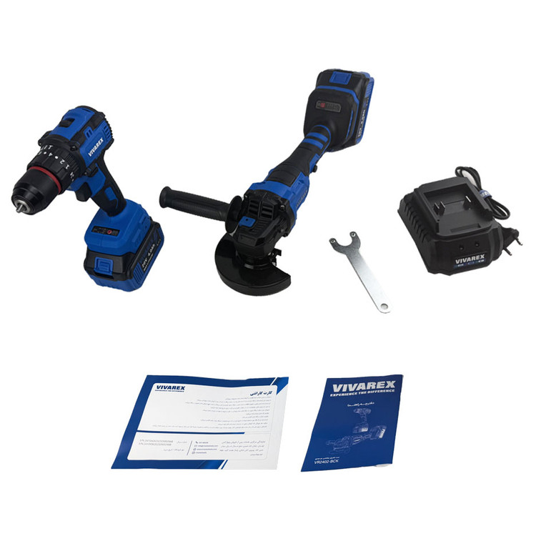کیت شارژی دو عددی ویوارکس مدل VR2402-BCK